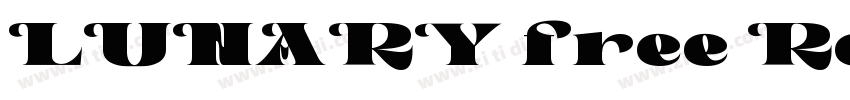 LUNARY free Regular字体转换